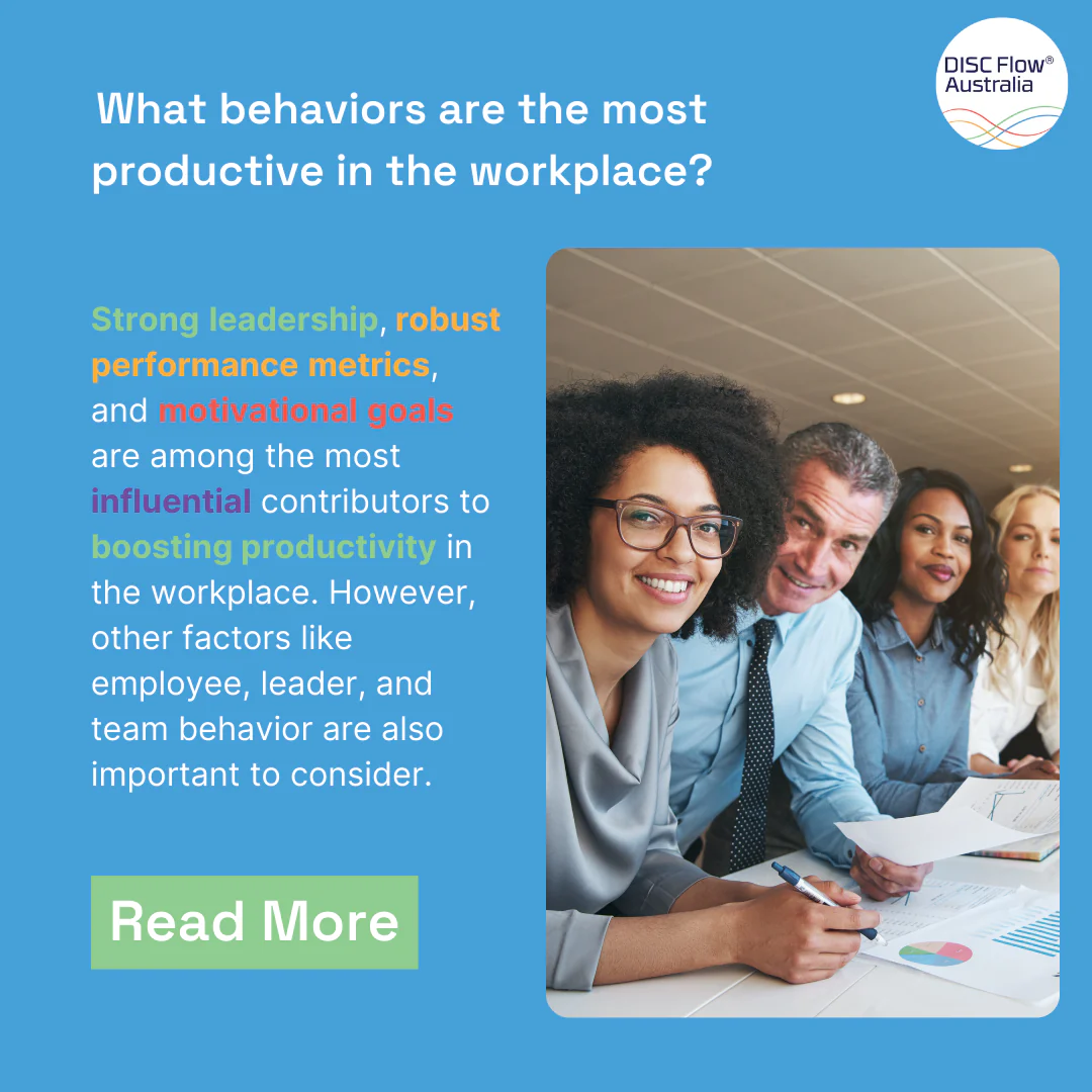 The Impact of Behavior on Productivity and How To Test for It - DISC ...